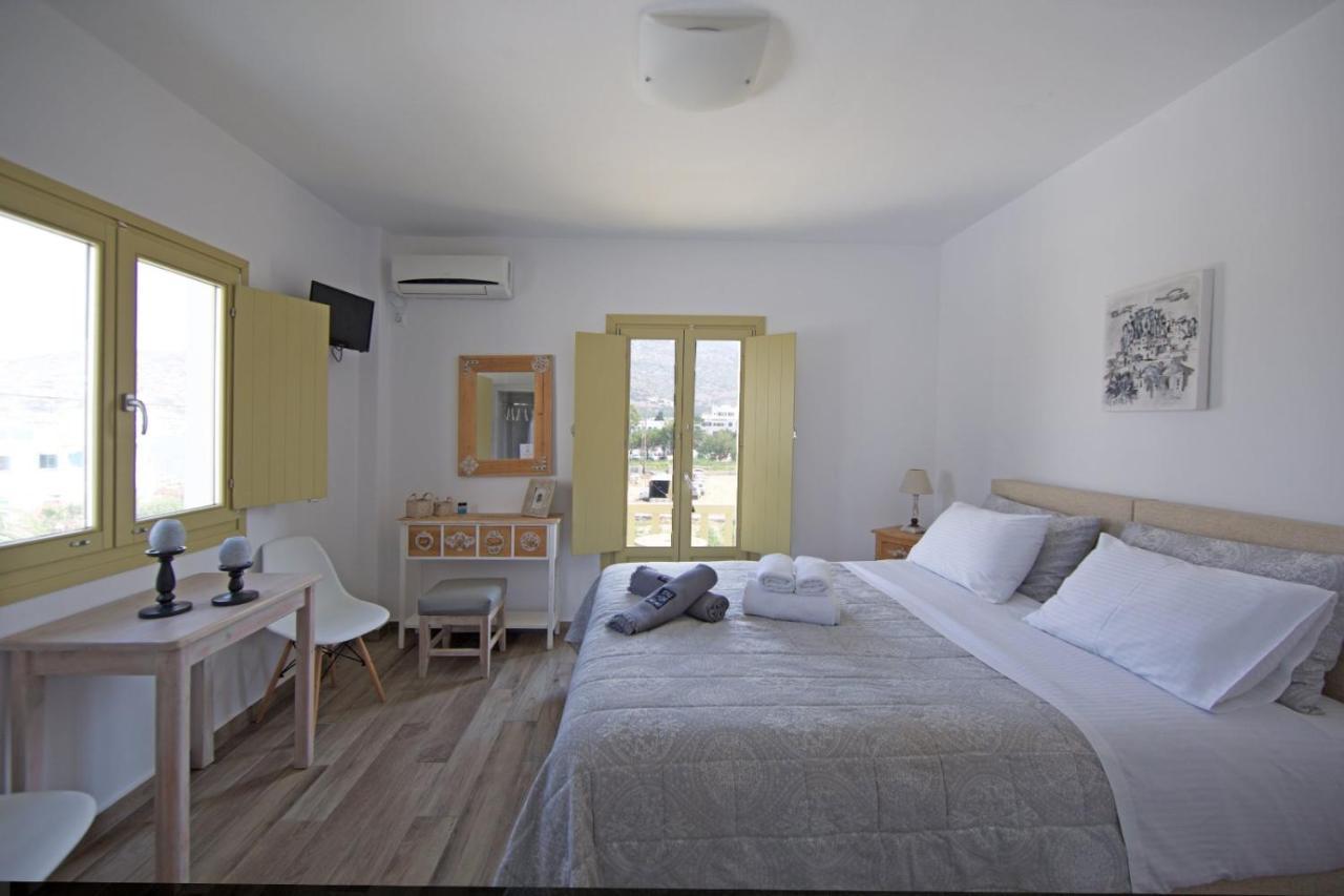 Diasino Apartments And Car Rental Katápola Kültér fotó